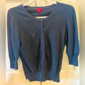 Merona black cardigan